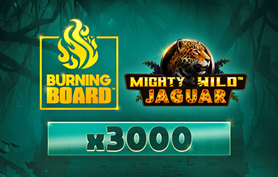 Mighty Wild: Jaguar Burning Board